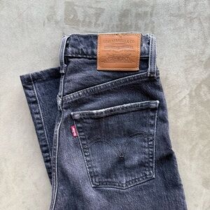 Levi's Ribcage Straight Ankle Jeans - Hemmed, 25''